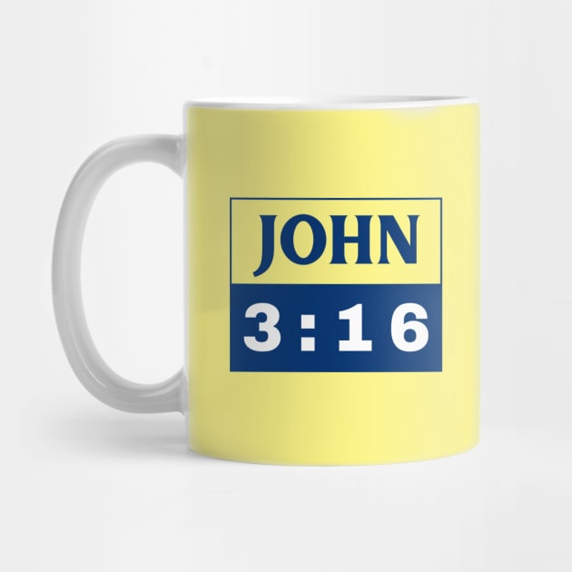 Bible Verse John 3:16 | Christian by All Things Gospel